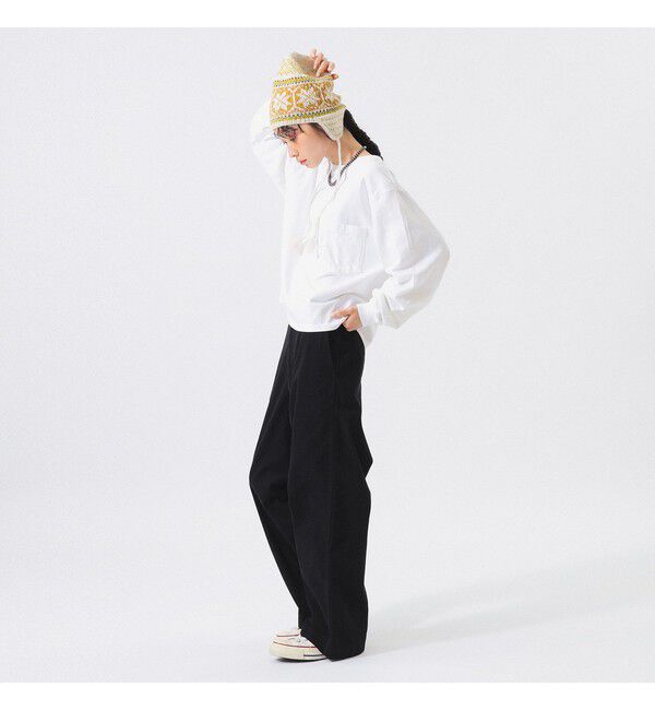 BEAMSBOY「【別注】Goodwear &times; BEAMS BOY / カスタム ビッグ ロングスリーブ Tシャツ」|Tシャツ・カットソー|