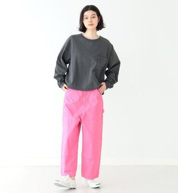 BEAMSBOY「【別注】Goodwear &times; BEAMS BOY / カスタム ビッグ ロングスリーブ Tシャツ」|Tシャツ・カットソー|