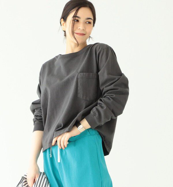 BEAMSBOY「【別注】Goodwear &times; BEAMS BOY / カスタム ビッグ ロングスリーブ Tシャツ」|Tシャツ・カットソー|