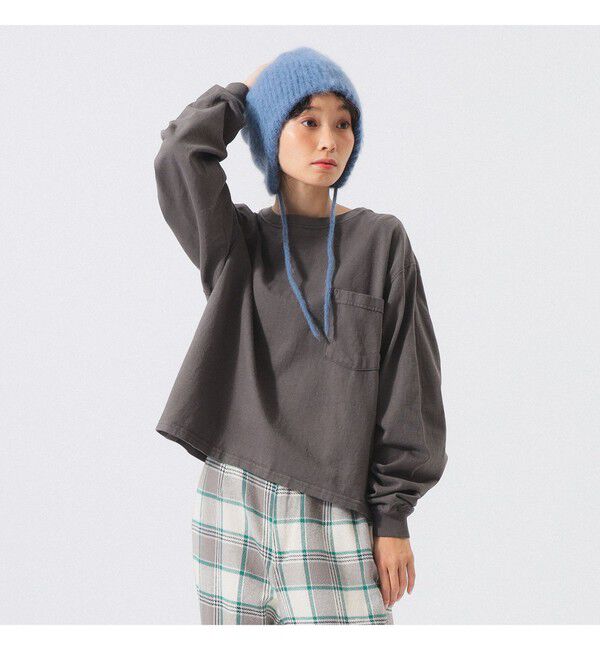 BEAMSBOY「【別注】Goodwear &times; BEAMS BOY / カスタム ビッグ ロングスリーブ Tシャツ」|Tシャツ・カットソー|