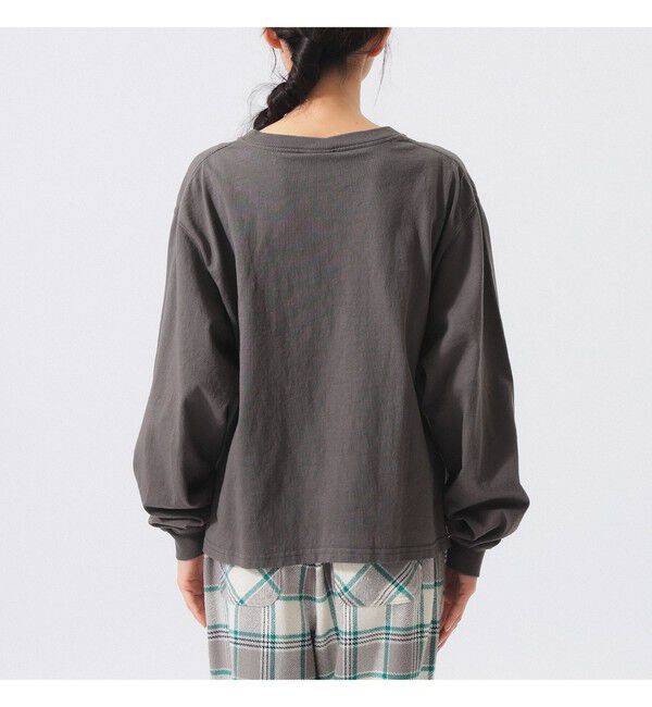 BEAMSBOY「【別注】Goodwear &times; BEAMS BOY / カスタム ビッグ ロングスリーブ Tシャツ」|Tシャツ・カットソー|