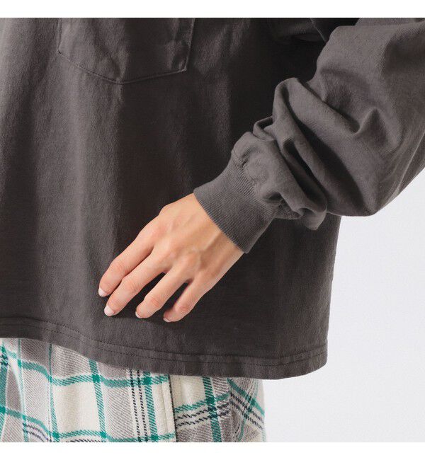 BEAMSBOY「【別注】Goodwear &times; BEAMS BOY / カスタム ビッグ ロングスリーブ Tシャツ」|Tシャツ・カットソー|