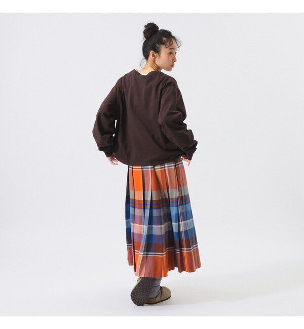 BEAMSBOY「【別注】Goodwear &times; BEAMS BOY / カスタム ビッグ ロングスリーブ Tシャツ」|Tシャツ・カットソー|