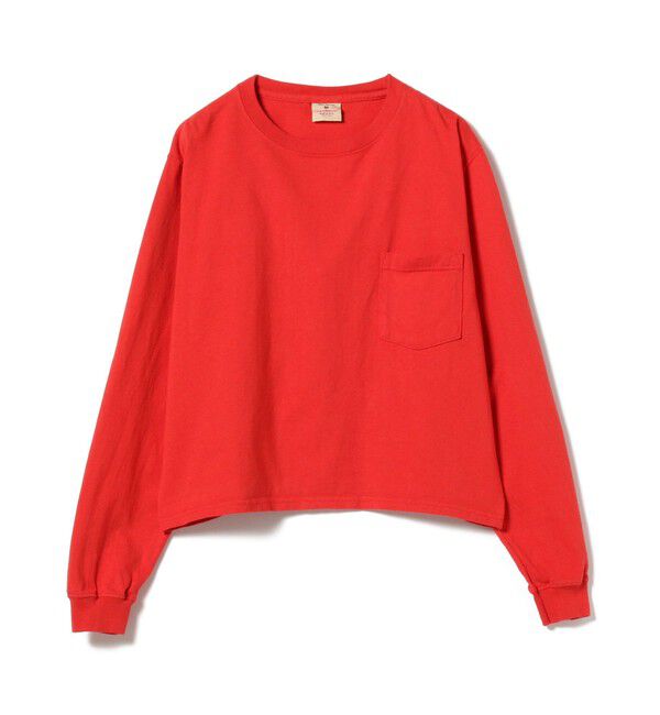 BEAMSBOY「【別注】Goodwear &times; BEAMS BOY / カスタム ビッグ ロングスリーブ Tシャツ」|Tシャツ・カットソー|