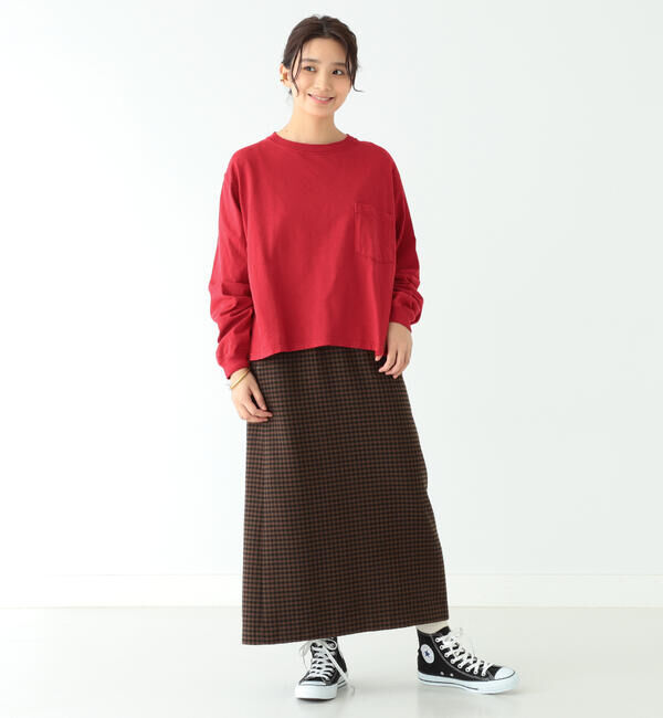 BEAMSBOY「【別注】Goodwear &times; BEAMS BOY / カスタム ビッグ ロングスリーブ Tシャツ」|Tシャツ・カットソー|