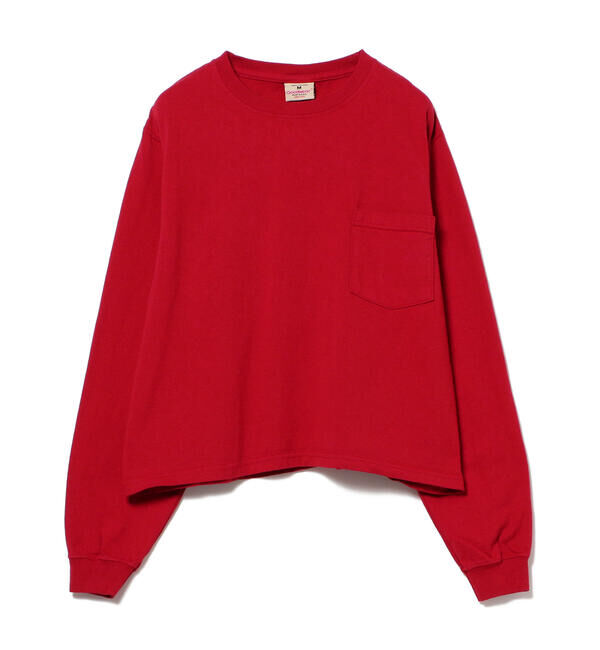 BEAMSBOY「【別注】Goodwear &times; BEAMS BOY / カスタム ビッグ ロングスリーブ Tシャツ」|Tシャツ・カットソー|