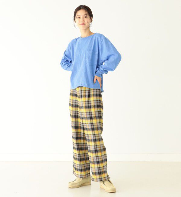 BEAMSBOY「【別注】Goodwear &times; BEAMS BOY / カスタム ビッグ ロングスリーブ Tシャツ」|Tシャツ・カットソー|