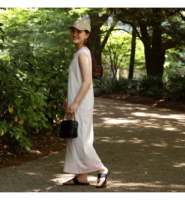 BEAMS SELECTION for WOMEN「ATON / スビン ノースリーブドレス」|ワンピース|