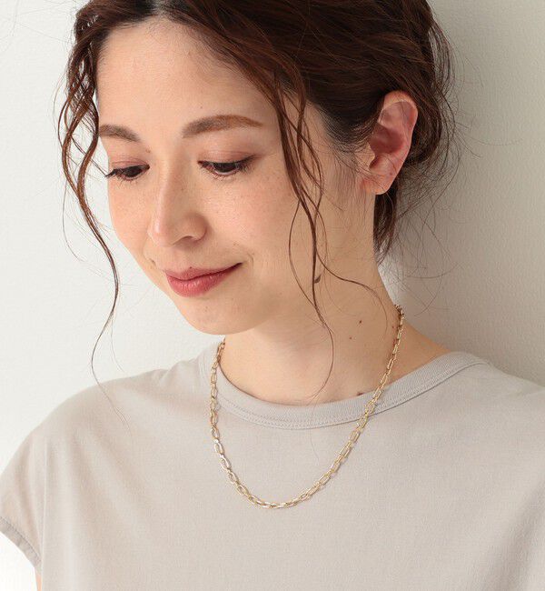 BEAMS SELECTION for WOMEN「PHILIPPE AUDIBERT &times; Demi-Luxe BEAMS / 別注 Millie ネックレス ゴールド」|ネックレス|