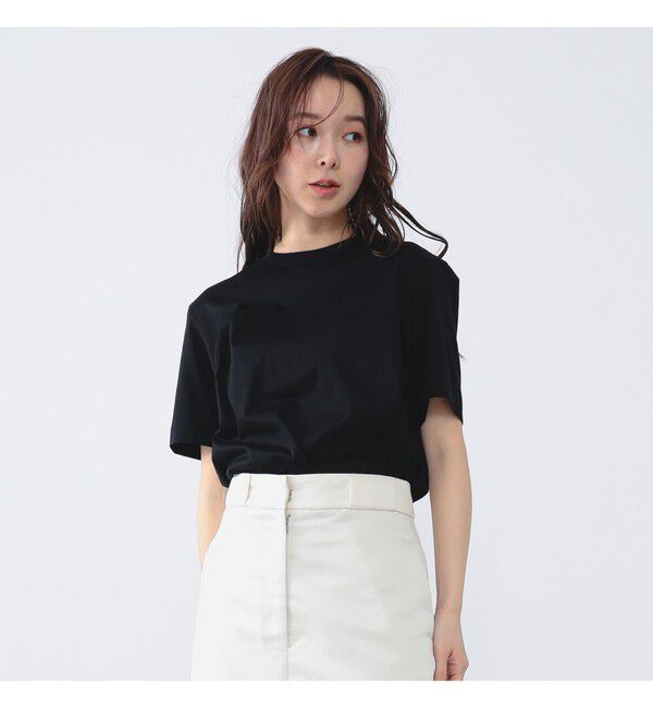 BEAMS SELECTION for WOMEN「SLOANE / コットン天竺  Tシャツ」|Tシャツ・カットソー|