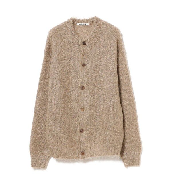 BEAMS SELECTION for WOMEN「AURALEE / BRUSHED SUPER MOHAIR KNIT CARDIGAN」|ニット・セーター|