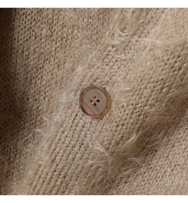 BEAMS SELECTION for WOMEN「AURALEE / BRUSHED SUPER MOHAIR KNIT CARDIGAN」|ニット・セーター|