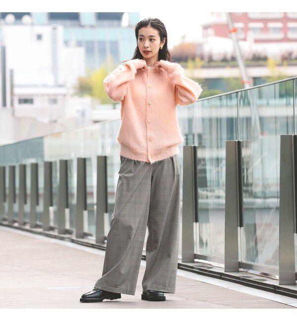 BEAMS SELECTION for WOMEN「AURALEE / BRUSHED SUPER MOHAIR KNIT CARDIGAN」|ニット・セーター|