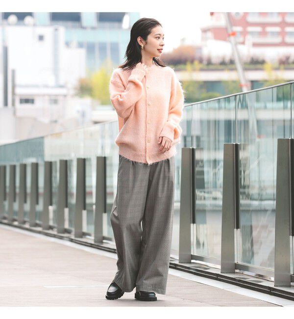 BEAMS SELECTION for WOMEN「AURALEE / BRUSHED SUPER MOHAIR KNIT CARDIGAN」|ニット・セーター|