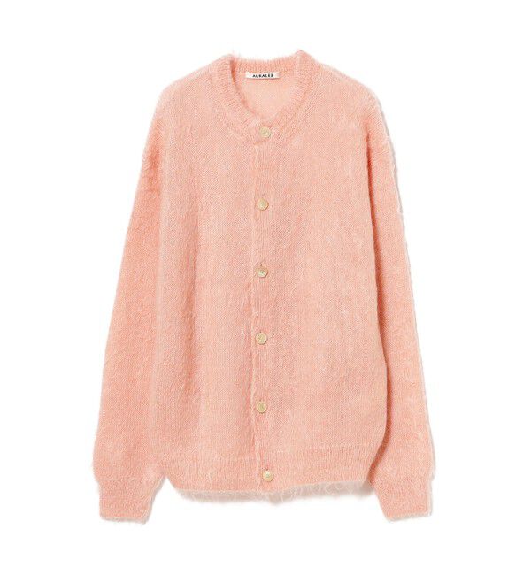 BEAMS SELECTION for WOMEN「AURALEE / BRUSHED SUPER MOHAIR KNIT CARDIGAN」|ニット・セーター|