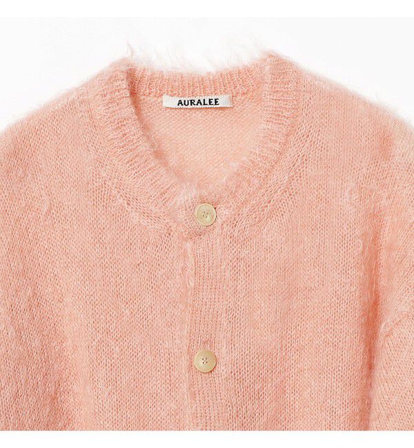 BEAMS SELECTION for WOMEN「AURALEE / BRUSHED SUPER MOHAIR KNIT CARDIGAN」|ニット・セーター|