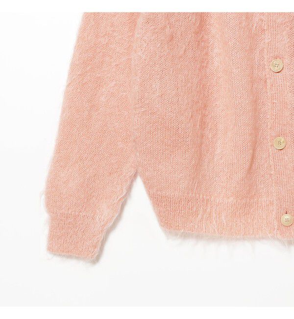 BEAMS SELECTION for WOMEN「AURALEE / BRUSHED SUPER MOHAIR KNIT CARDIGAN」|ニット・セーター|
