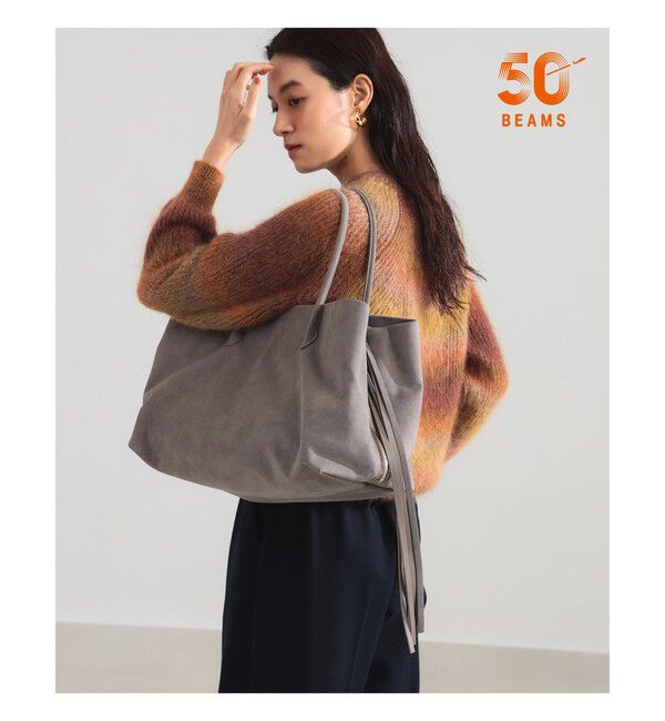 Demi-Luxe BEAMS 「【別注】MARY AL TERNA / RIKYU トートバッグ」|トートバッグ|別注TAUPE