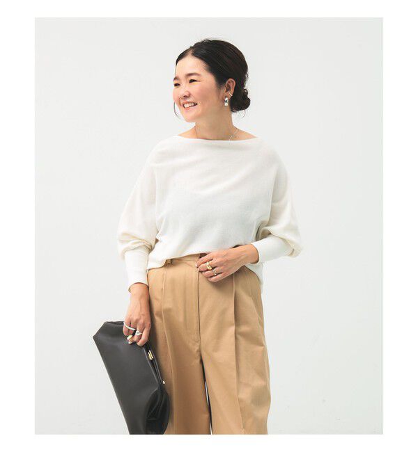 Demi-Luxe BEAMS 「ボートネック レディ ニット .M」|ニット・セーター|