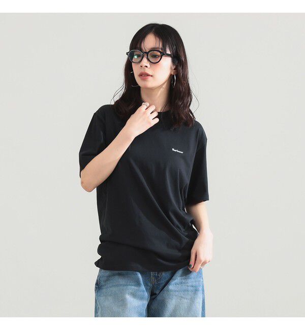 BEAMS SELECTION for WOMEN「Barbour / DALTON ロゴ Tシャツ」|Tシャツ・カットソー|