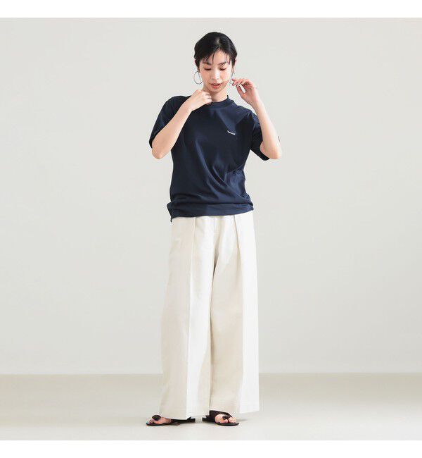 BEAMS SELECTION for WOMEN「Barbour / DALTON ロゴ Tシャツ」|Tシャツ・カットソー|