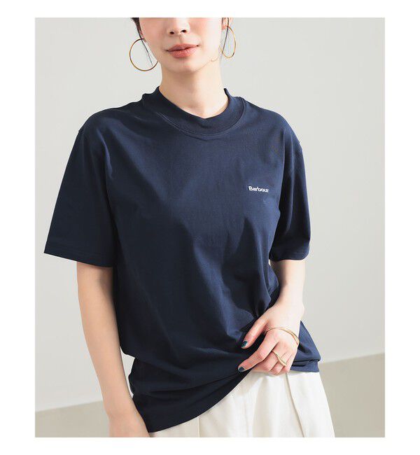 BEAMS SELECTION for WOMEN「Barbour / DALTON ロゴ Tシャツ」|Tシャツ・カットソー|