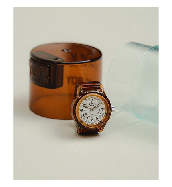 BEAMSBOY「【別注】TIMEX / RING WATCH Tortoise shell」|腕時計|