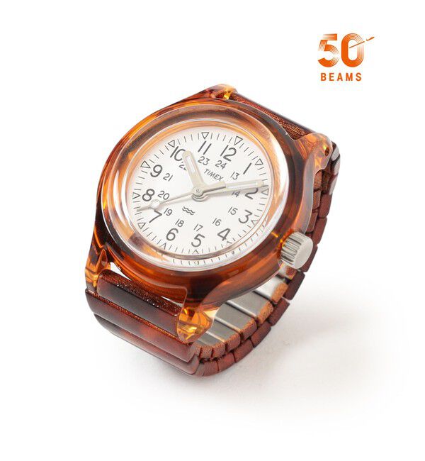 BEAMSBOY「【別注】TIMEX / RING WATCH Tortoise shell」|腕時計|