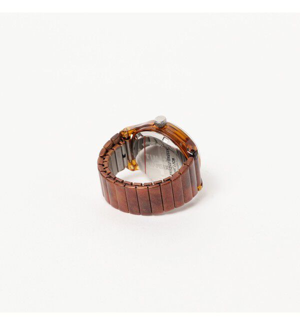 BEAMSBOY「【別注】TIMEX / RING WATCH Tortoise shell」|腕時計|