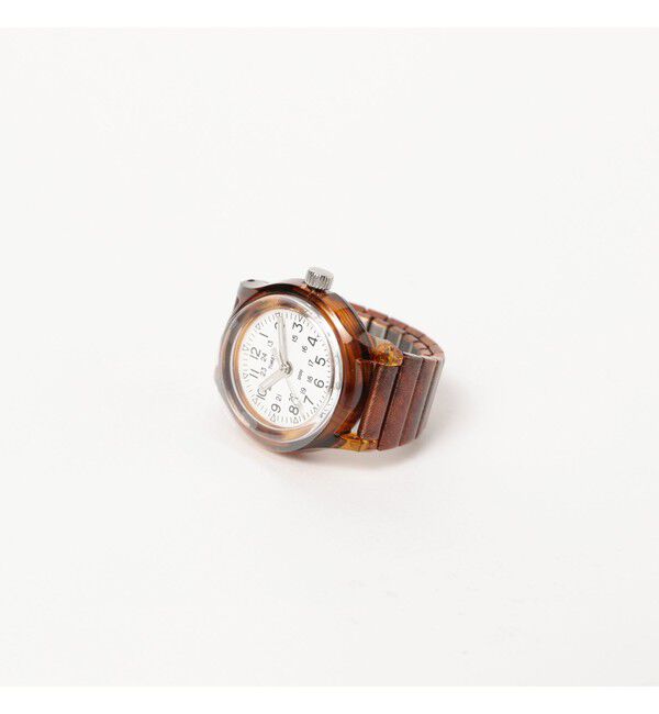 BEAMSBOY「【別注】TIMEX / RING WATCH Tortoise shell」|腕時計|