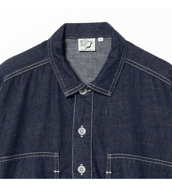 BEAMS SELECTION for WOMEN「orSlow / PULLOVER DENIM DRESS」|ワンピース|