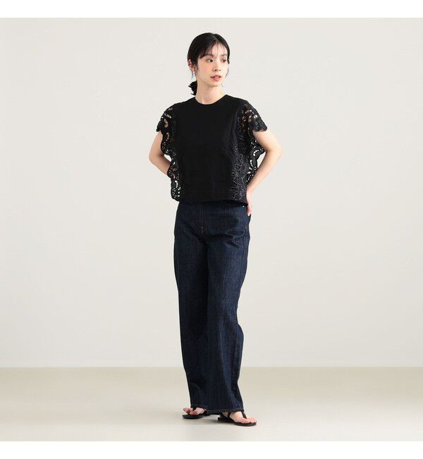 Demi-Luxe BEAMS 「カットワーク ブラウス」|シャツ・ブラウス|