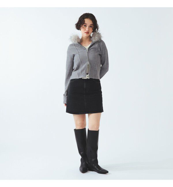 BEAMS SELECTION for WOMEN「Lee / STANDARD WARDROBE デニム ミニスカート」|スカート|