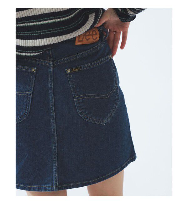 BEAMS SELECTION for WOMEN「Lee / STANDARD WARDROBE デニム ミニスカート」|スカート|