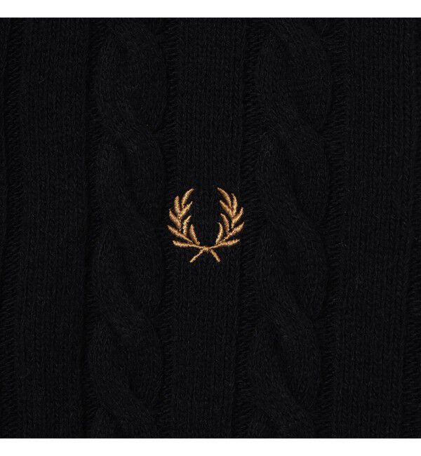 Ray BEAMS 「【別注】FRED PERRY / ケーブル ニット カーディガン」|カーディガン|