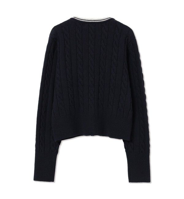 Ray BEAMS 「【別注】FRED PERRY / ケーブル ニット カーディガン」|カーディガン|