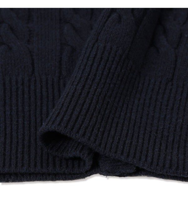 Ray BEAMS 「【別注】FRED PERRY / ケーブル ニット カーディガン」|カーディガン|