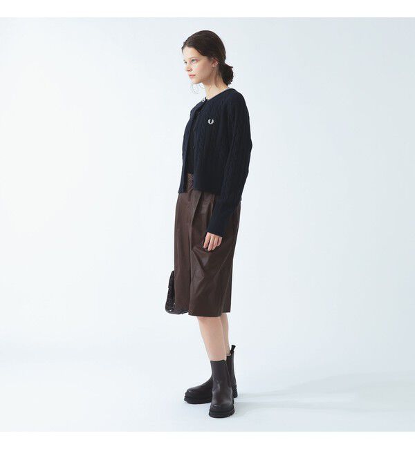 Ray BEAMS 「【別注】FRED PERRY / ケーブル ニット カーディガン」|カーディガン|