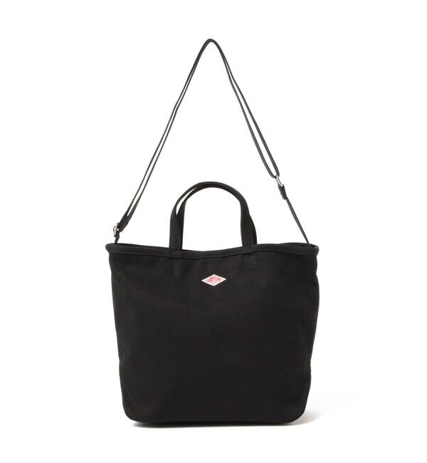 BEAMS SELECTION for WOMEN「DANTON / ORSAY MOYEN Cotton Canvas 2Way Bag」|ショルダー・メッセンジャー|091_BLACK