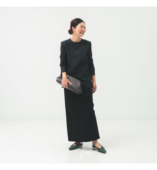 Demi-Luxe BEAMS 「マニッシュ Iライン スカート .M」|タイト|