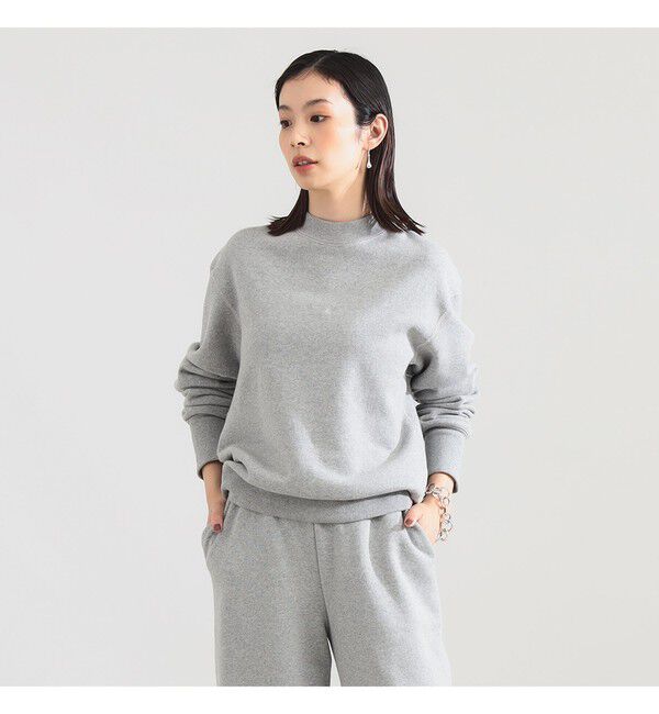 Demi-Luxe BEAMS 「AK+1 /  裏毛スウェット プルオーバー」|Tシャツ・カットソー|GREY