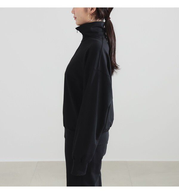Demi-Luxe BEAMS 「ハーフジップ 裏毛 プルオーバー」|Tシャツ・カットソー|