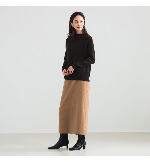 Demi-Luxe BEAMS 「フェイク スエード スカート」|スカート|