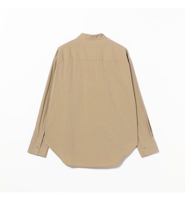Demi-Luxe BEAMS 「コットンナイロン スタンドネック シャツ」|シャツ・ブラウス|