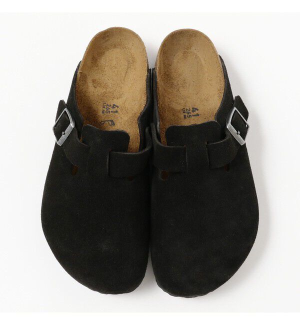 BEAMS「BIRKENSTOCK / Boston BLACK」|サンダル|