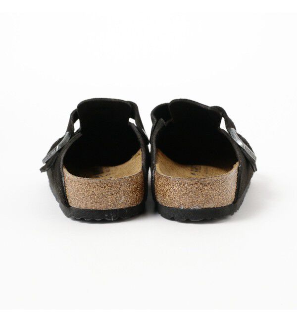 BEAMS「BIRKENSTOCK / Boston BLACK」|サンダル|