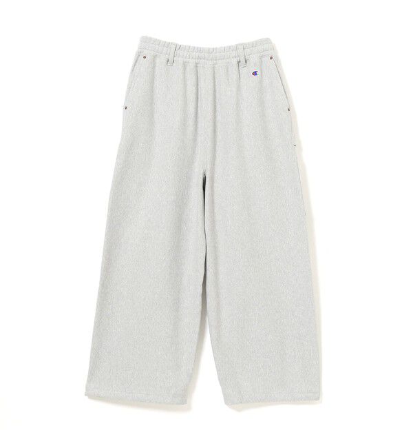 BEAMS「【別注】Champion / リバースウィーブ（R）ワイド ペインターパンツ」|チノ|S.GREY