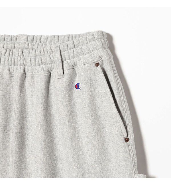 BEAMS「【別注】Champion / リバースウィーブ（R）ワイド ペインターパンツ」|チノ|