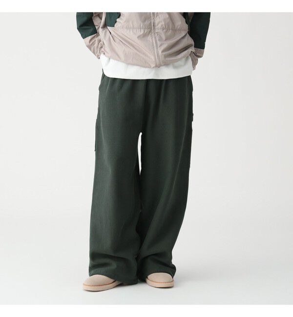 BEAMS「【別注】Champion / リバースウィーブ（R）ワイド ペインターパンツ」|チノ|