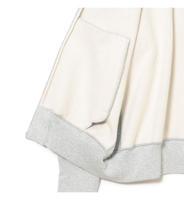 BEAMS「【別注】Champion / リバースウィーブ（R）ジップアップ ブルゾン」|ブルゾン・スタジャン|